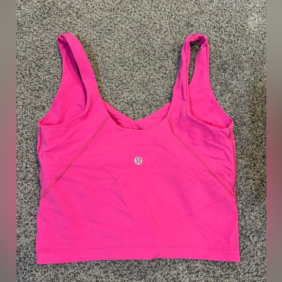 Lululemon Sonic Pink Align Tank - Picture 2 of 3